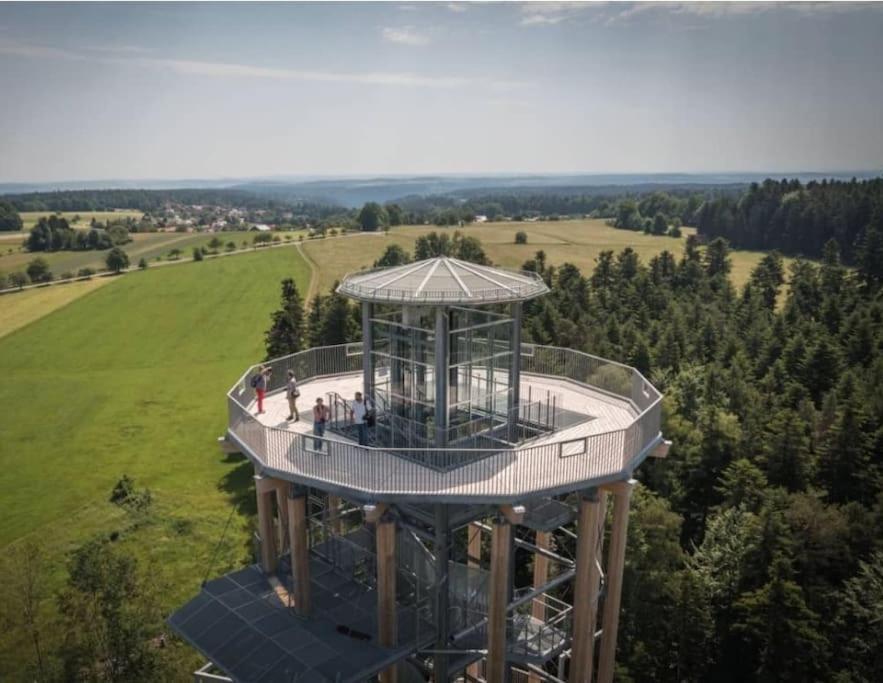 Вилла Ferienhaus Im Luftkurort Шёмберг Экстерьер фото
